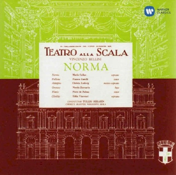 V. Bellini - Norma (Maria Callas/La Scala Milan (1960)/Serafin/Ludwig, Digipak CD)