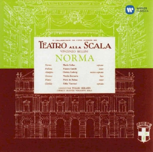 V. Bellini - Norma (Maria Callas/La Scala Milan (1960)/Serafin/Ludwig, Digipak CD)