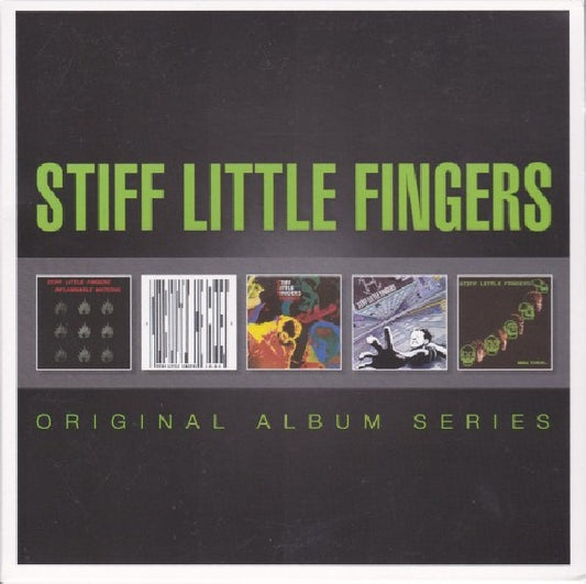 Stiff Little Fingers - Original album series (=Iflammable../Nobody's Heroe's/Hanx!/Go For It/Now Then CD)