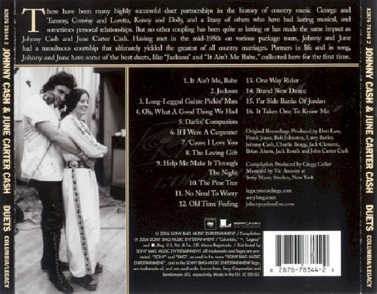 Johnny With June Carter Cash Cash - Duets (CD)