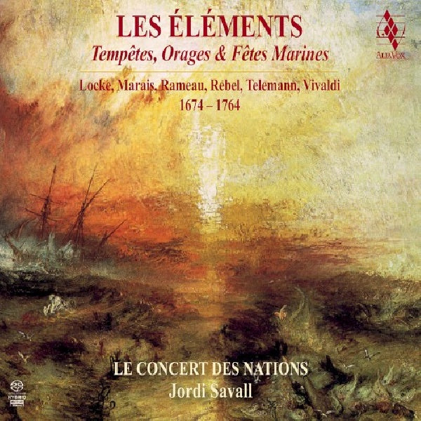 Le Concert Des Nations / Jordi Savall - Les elements - marines 1674-1764 (.. Marines 1674-1764 / Works By Telemann A.O., Super Audio CD CD)