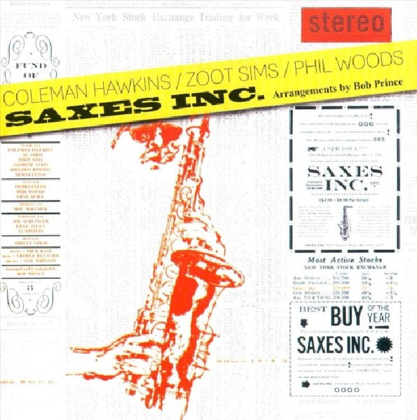 Coleman Hawkins - Saxes inc. (W/Zoot Sims/Woods CD)