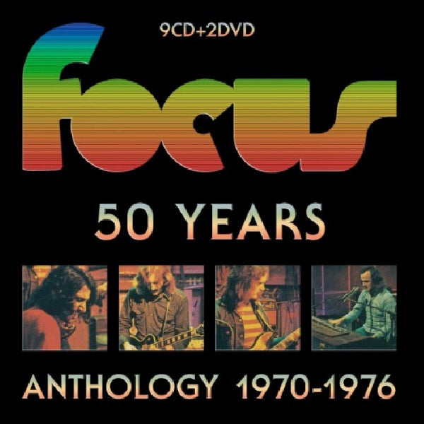 Focus - 50 years anthology 1970-1976 (.. Anthology 1970-1976 - 9cd +2dvd CD)