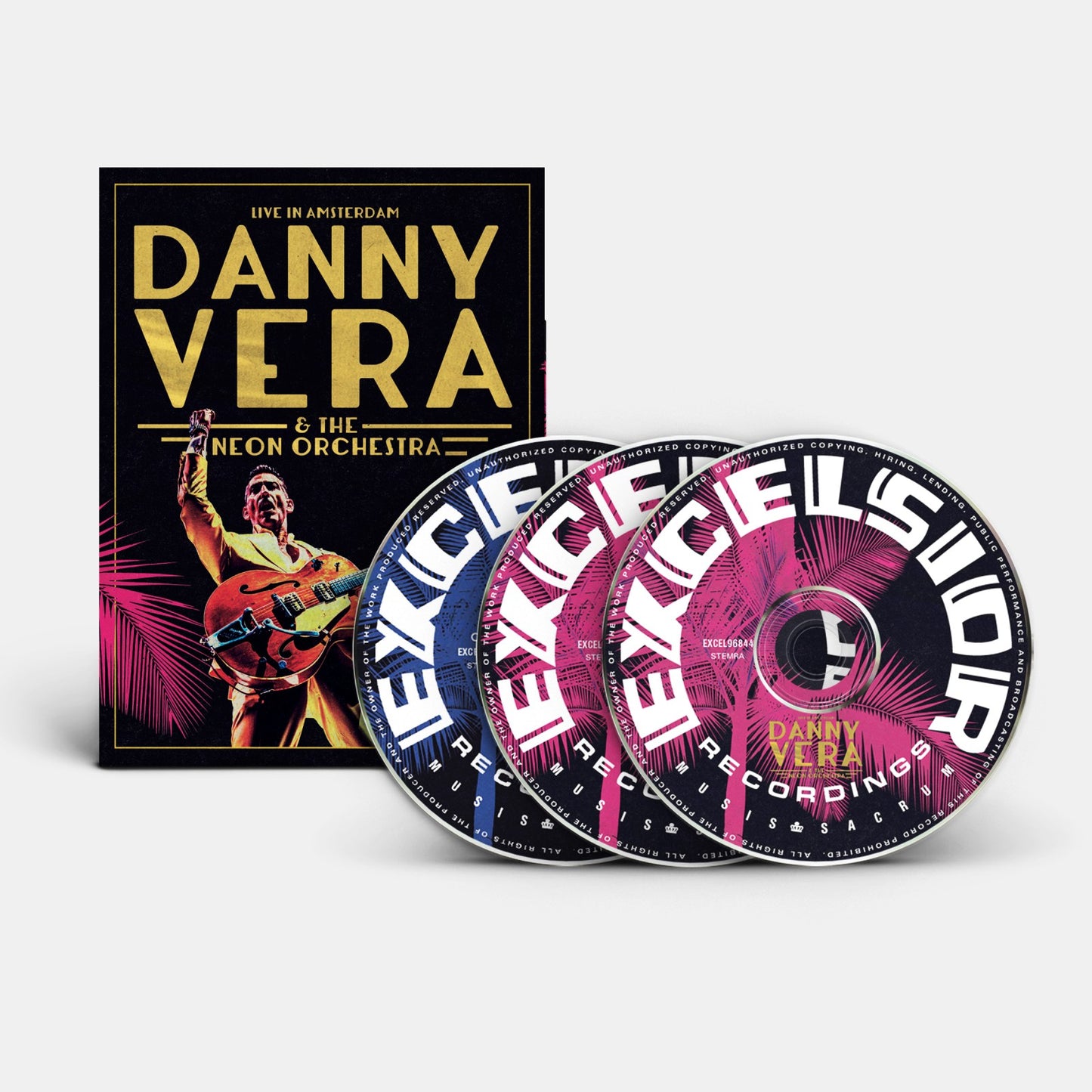 Vera, Danny - Live In Amsterdam (Ft. the Neon Orchestra) (2cd+Blu-Ray CD)