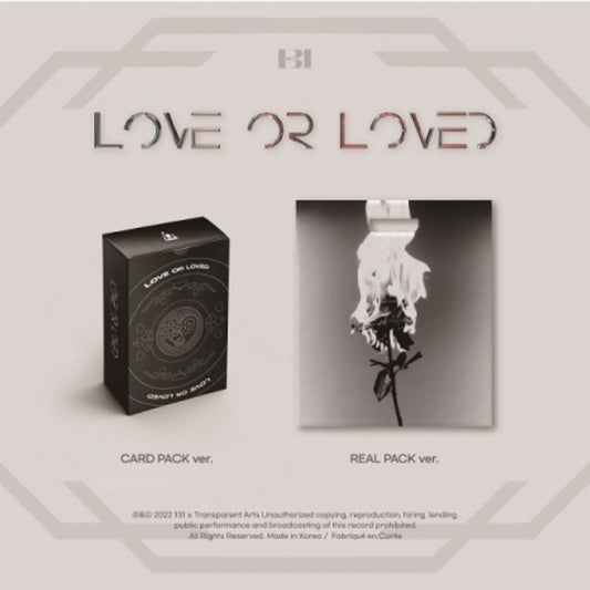 B.i - Love or loved part.1 (2 Versions CD)