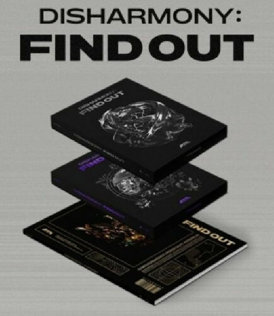 P1harmony - Disharmony: find out (.. Find Out / 3rd Mini Album / 3 Versions CD)