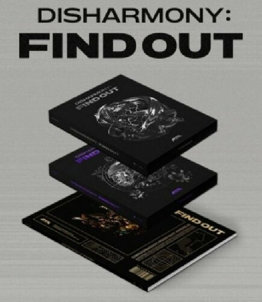 P1harmony - Disharmony: find out (.. Find Out / 3rd Mini Album / 3 Versions CD)