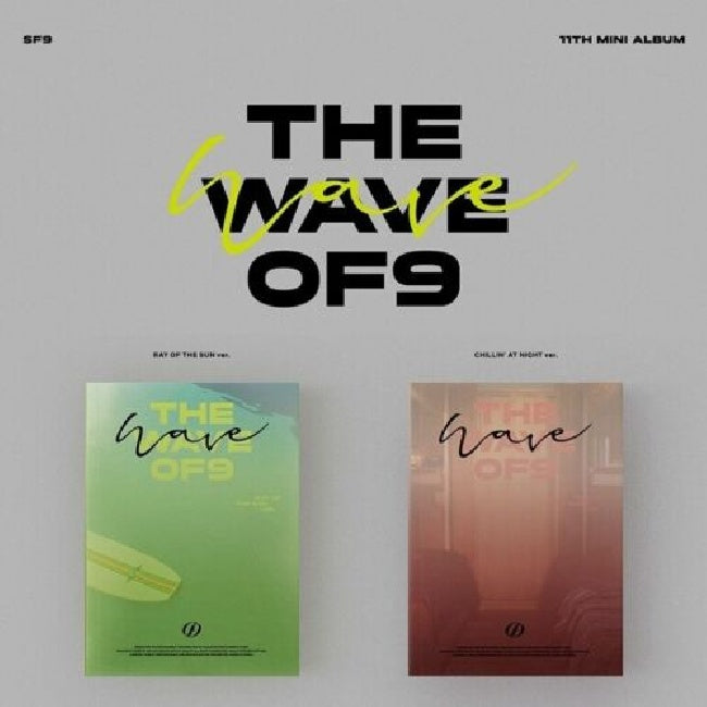 Sf9 - Wave of9 (11th Mini Album / 96pg. Photobook / 2 Versions, Photobook CD)