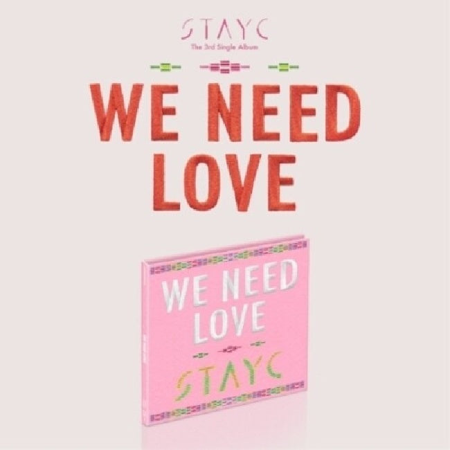 Stayc - We need love (3rd Single / 16pg. Photobook, Digipak CD)