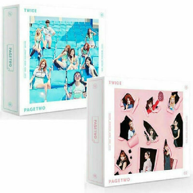 Twice - Page two (Incl. 72pg. Photo Book + Garland + Lenticular Card CD)