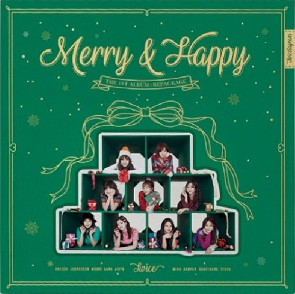 Twice - Merry & happy monograph (Incl. Photobook/Photocard/Postcard/Sticker CD)