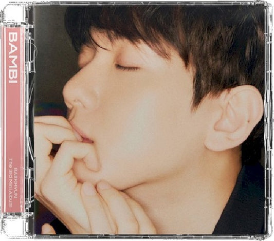 Baekhyun - Bambi (jewelcase version) (3rd Mini Album / 2 Versions / Incl. 8pg. Lyric Paper CD)