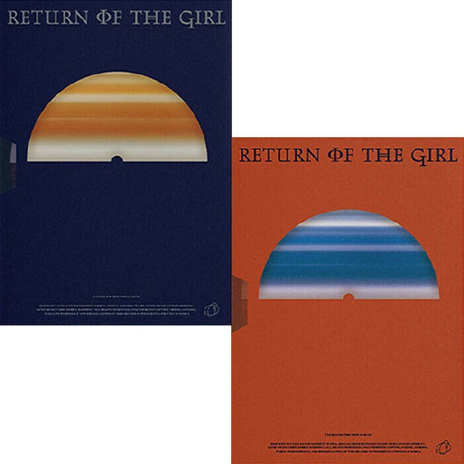 Everglow - Return of the girl (..the Girl / 3rd Mini / 2 Versions / 84pg. Photobook CD)