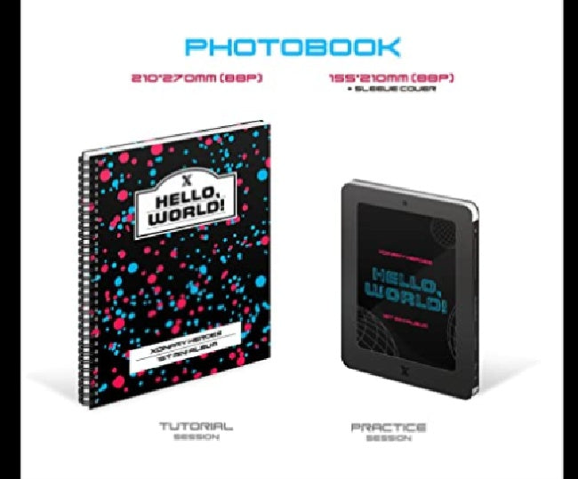 Xdinary Heroes - Hello, world (1st Mini Album / 88pg. Photobook / 2 Versions CD)