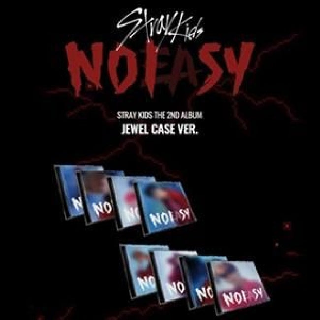 Stray Kids - Noeasy (2nd Album / Jewel Case Version / Incl. Random Photobook CD)