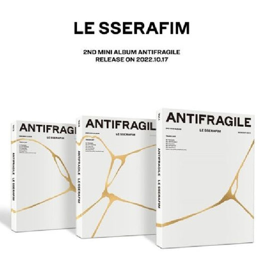 Le Sserafim - Antifragile (2nd Mini Album / 3 Versions CD)