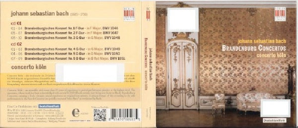 Johann Sebastian Bach - Brandenburg concertos (Concerto Koln CD)