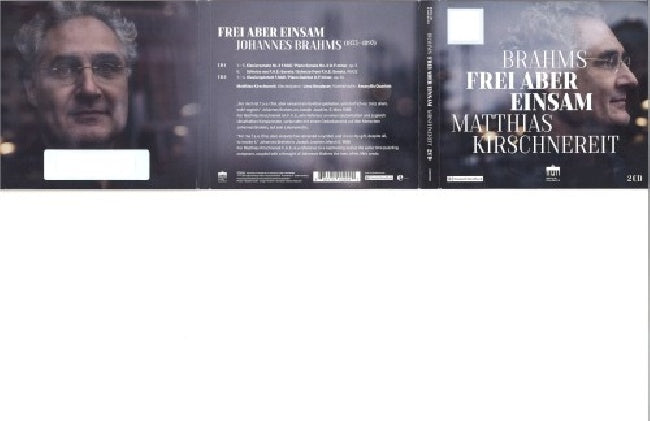 Johannes Brahms - Frei aber einsam (Matthias Kirschnereit/Lena Neudauer/Amaryllis Quartet CD)