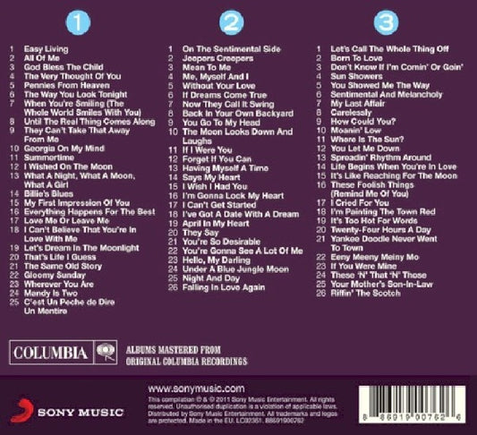 Holiday, Billie - The real billie holiday (3079690 CD)