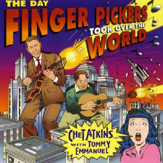 Chet Atkins - Day finger pickers took over the world (W/ Tommy Emmanuel (Australian Guitar Legend) CD)