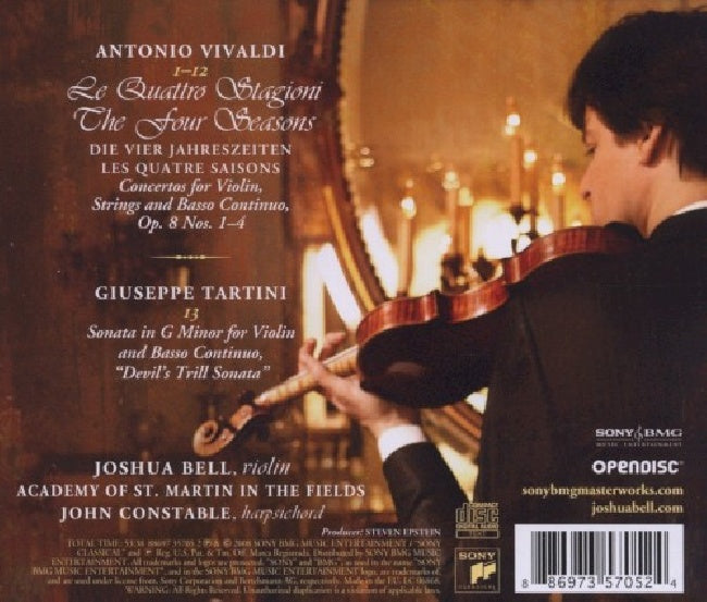 Joshua Bell - Vivaldi: the four seasons (Claudio Abbado/Joshua Bell CD)