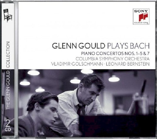 Glenn Gould - Glenn gould plays bach: piano concertos nos. 1 - 5 bwv 1052-1056 & no. 7 bwv 1058 (Piano Concertos / Leonard Bernstein CD)