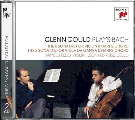 Gould, Glenn - Glenn gould plays bach: the 6 sonatas for violin & harpsichord bwv 1014-1019; the 3 sonatas for viol (Gamba & Violin Sonatas / Jamie Laredo/Leonard Rose CD)