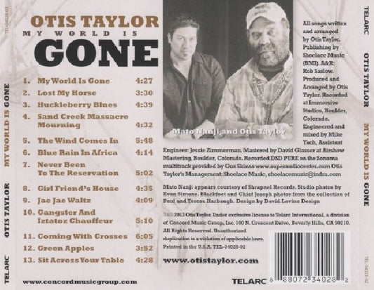 Otis Taylor - My world is gone (CD)