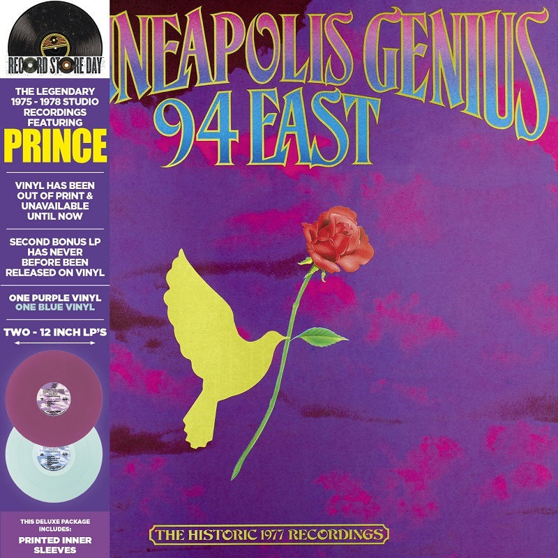 94 East - Minneapolis Genius - PURPLE BLUE (Purple Blue, Coloured Vinyl, Rsd, Limited Edition LP)