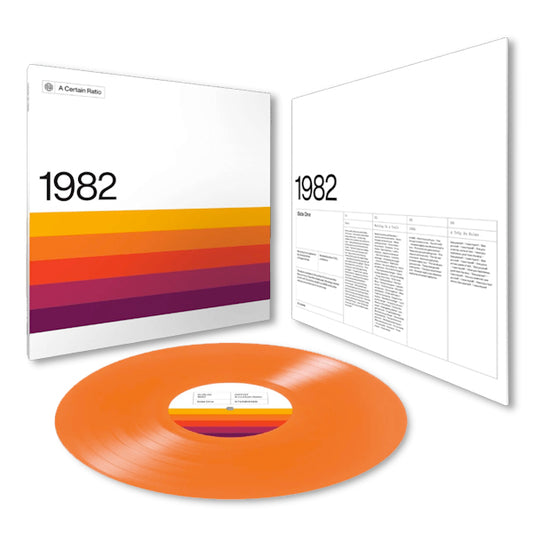 A Certain Ratio - 1982 (Orange Vinyl, Coloured Vinyl, Download Code, Gatefold Sleeve, Limited Edition LP)