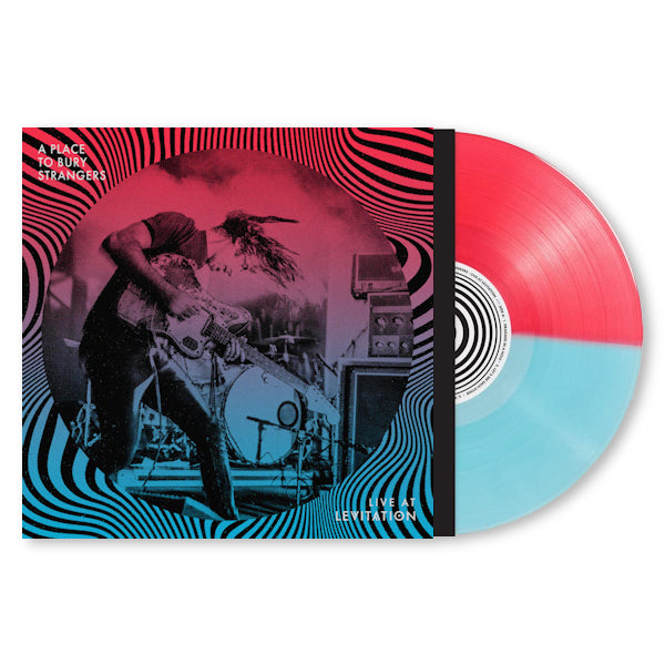 A Place To Bury Strangers - Live at levitation (.. Levitation / Half & Half Neon Coral/Light Blue Vinyl, Coloured Vinyl LP)