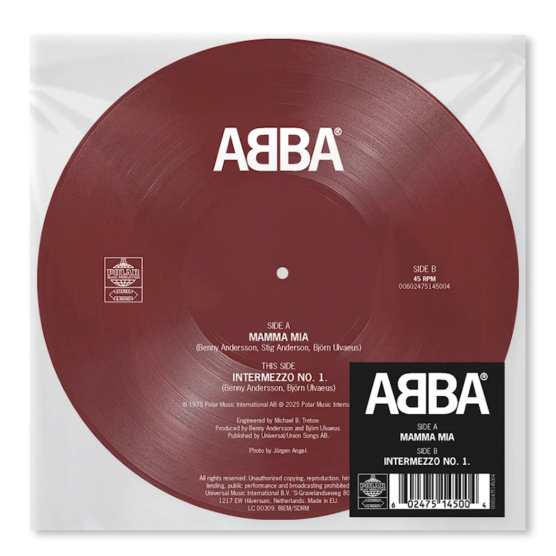 Abba - Mamma mia / intermezzo no.1 (Picture Disc 7-inch single)