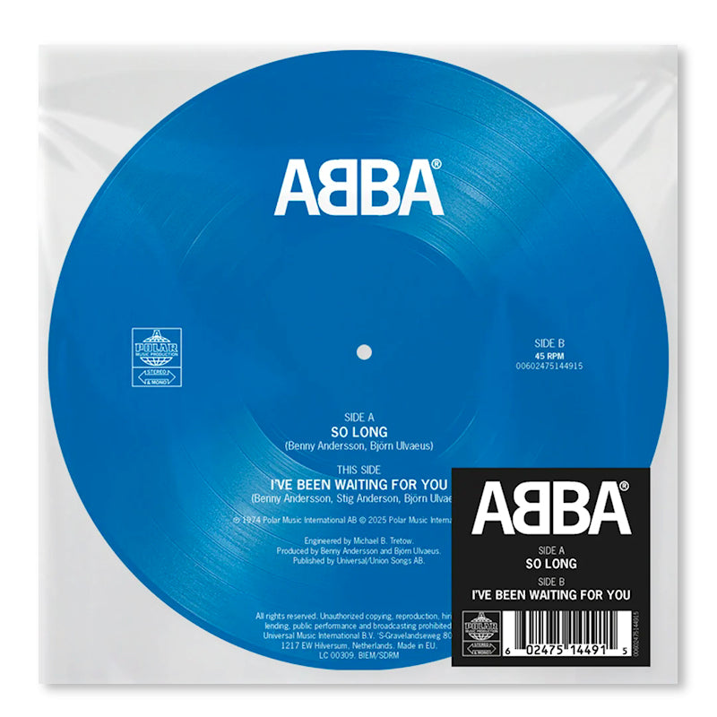 Abba - So long / i've been waiting for you (Picture Disc 7-inch single)