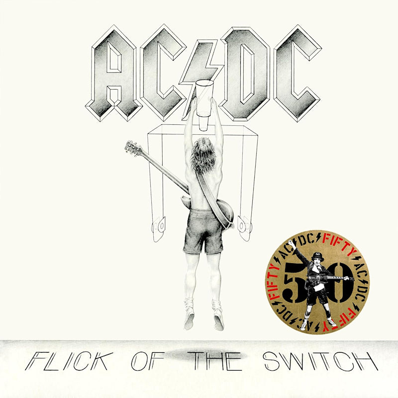 AC/DC - Flick of the switch (50th anniversary gold color v (Gold 180g, High Quality, Insert, Coloured Vinyl, Anniversary Edition LP)
