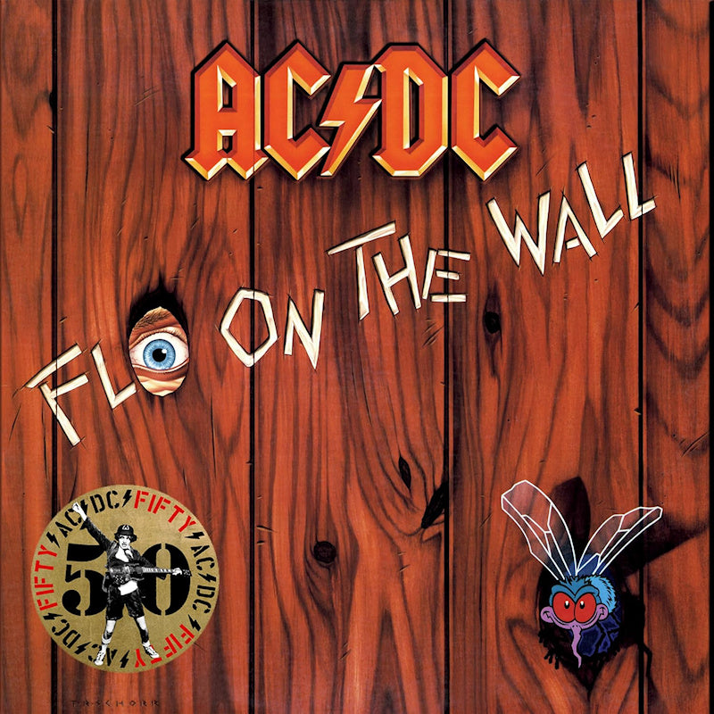 AC/DC - Fly on the wall (50th anniversary gold color vinyl (Gold 180g, High Quality, Insert, Coloured Vinyl, Anniversary Edition LP)