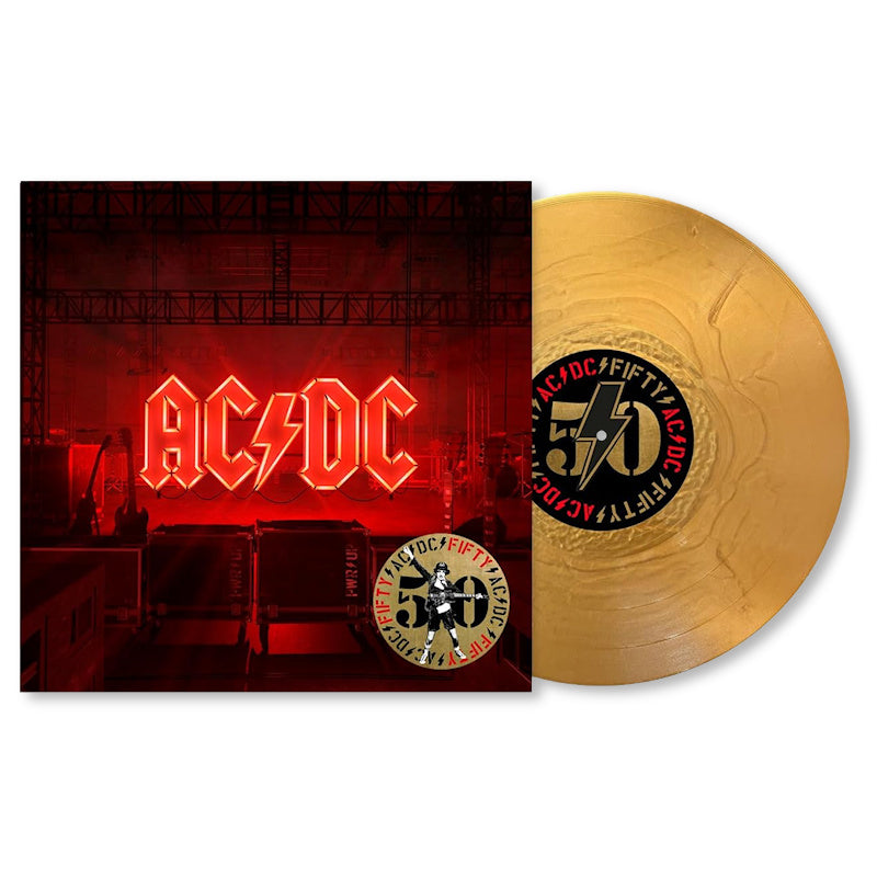 AC/DC - Power up (50th anniversary gold color vinyl) (Gold 180g, High Quality, Insert, Coloured Vinyl, Anniversary Edition LP)