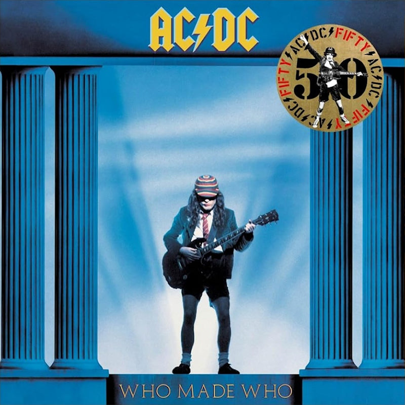 Ac/Dc - Who made who -AC/DC fifty- (Gold Metallic, High Quality, Insert, Coloured Vinyl, Limited Edition LP)