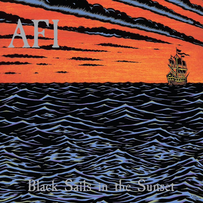 Afi - Black sails in the sunset (Neon Orange, Coloured Vinyl, Reissue, Anniversary Edition LP)