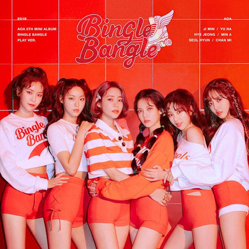Aoa - Bingle bangle (Play Version / Incl. 80pg. Booklet/Stickers/Postcards CD)