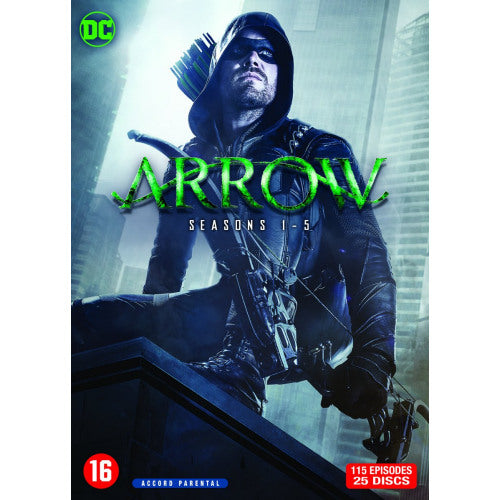 Tv Series - Arrow complete series (Uk Version /Cast: Stephen Amell, Katie Cassidy DVD movie)