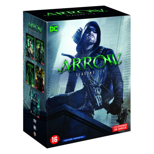 Tv Series - Arrow complete series (Uk Version /Cast: Stephen Amell, Katie Cassidy DVD movie)