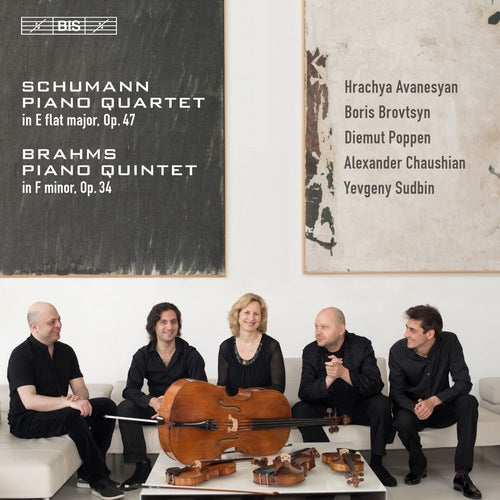 Schumann/brahms - Piano quartet/piano quintet (Yevgeny Sudbin/Hrachya Avanesyan/Boris Brovtsyn A.O., Super Audio CD CD)