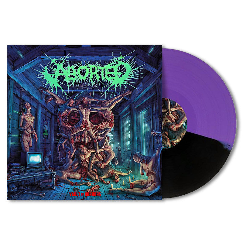 Aborted - Vault of horrors (Purple, Coloured Vinyl LP)