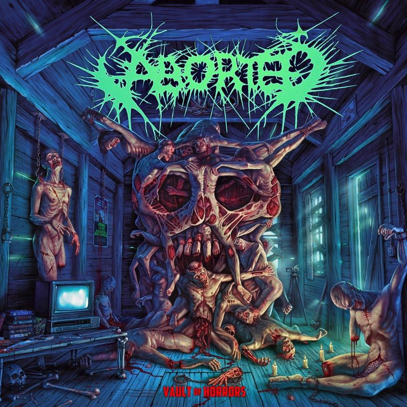Aborted - Vault of horrors (Purple, Coloured Vinyl LP)