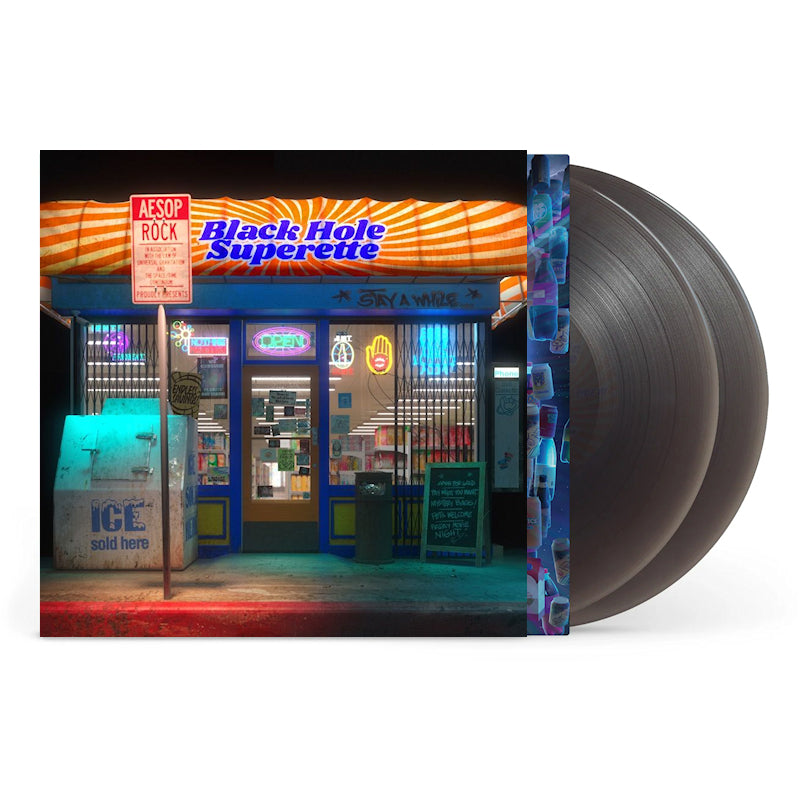 Aesop Rock - Black hole superette (black ice) (Coloured Vinyl LP)