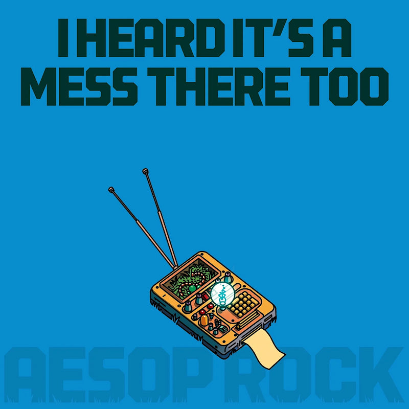 Aesop Rock - I heard it's a mess there too (CD)