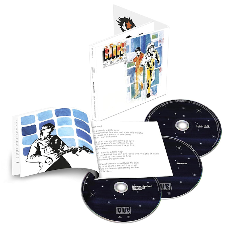 Air - Moon safari (2xcd+Blu-Ray, Anniversary Edition CD)