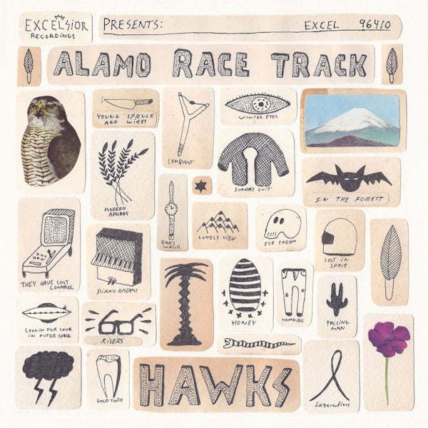 Alamo Race Track - Hawks (=4th From Amsterdam-Based(Mark Linkous Inspired?)5-Tet= CD)