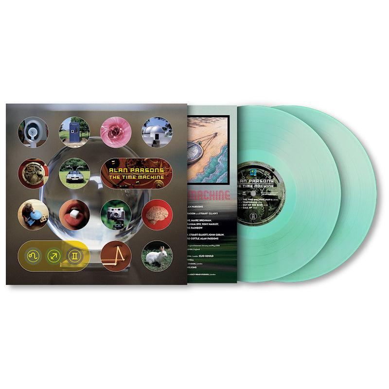Alan Parsons - The time machine (Green 180g Lp-Booklet, High Quality, Transparent, Coloured Vinyl, Gatefold Sleeve, Anniversary Edition LP)