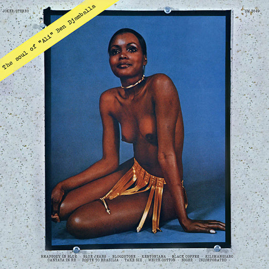 Bembo, Alberto Baldan - Soul Of "Ali" Ben Djam... - CLEAR BLUE (Clear Blue, High Quality, Coloured Vinyl, Rsd LP)